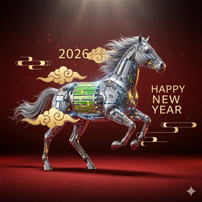 Hysbysiad Gwyliau Blwyddyn Newydd Tsieineaidd 2026: Dathlu Blwyddyn y Ceffyl